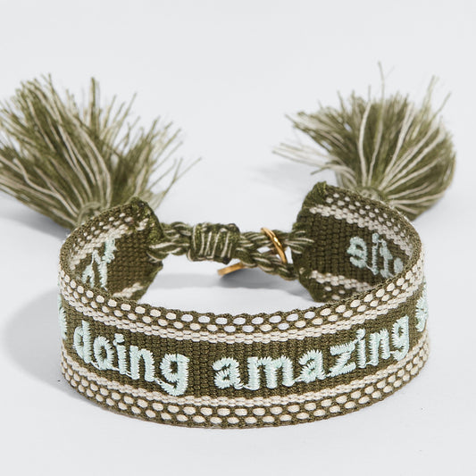 You’re doing amazing sweetie tassel bracelet