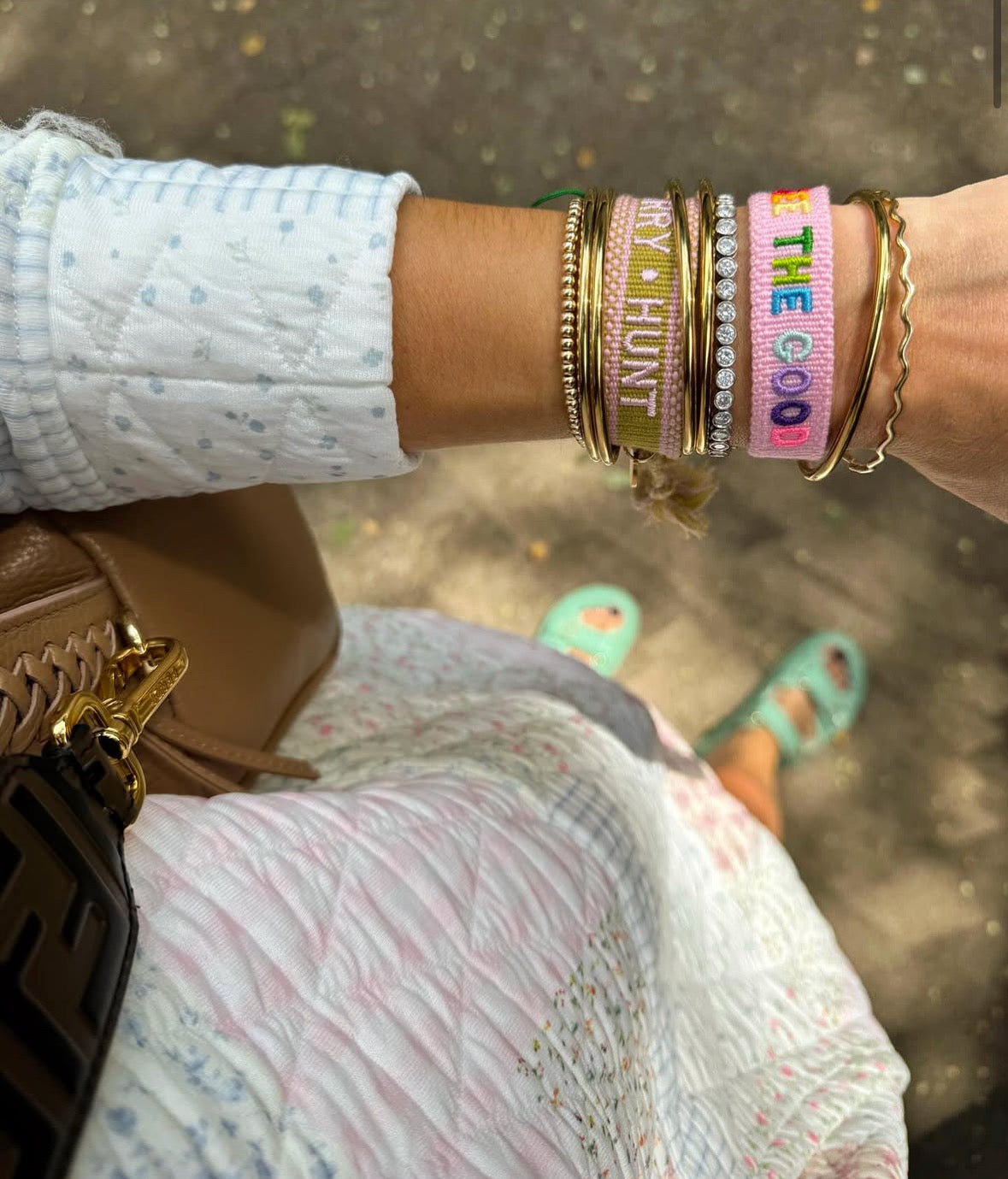 See the good NEW SKINNY SIZE tassel bracelet