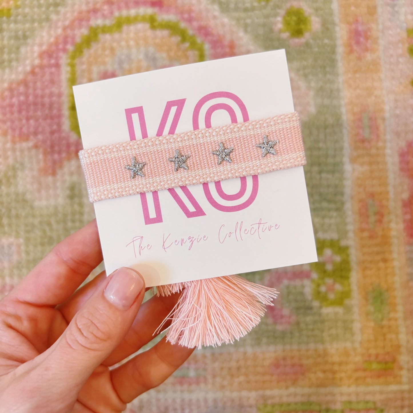 Metallic stars tassel bracelet MINI SIZE