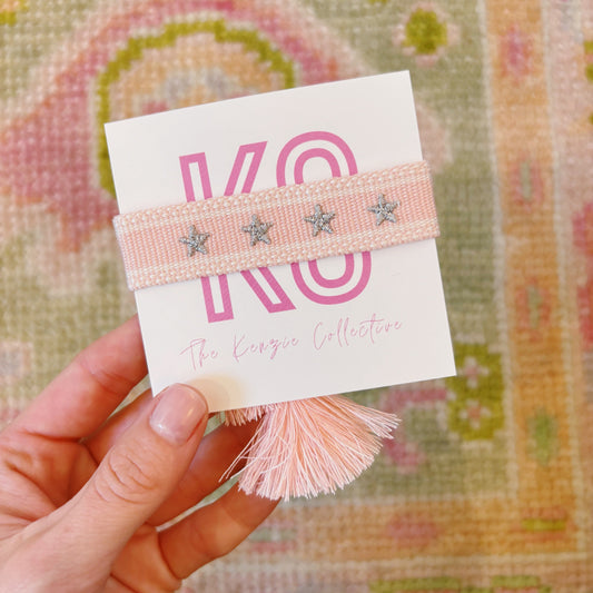 Metallic stars tassel bracelet MINI SIZE