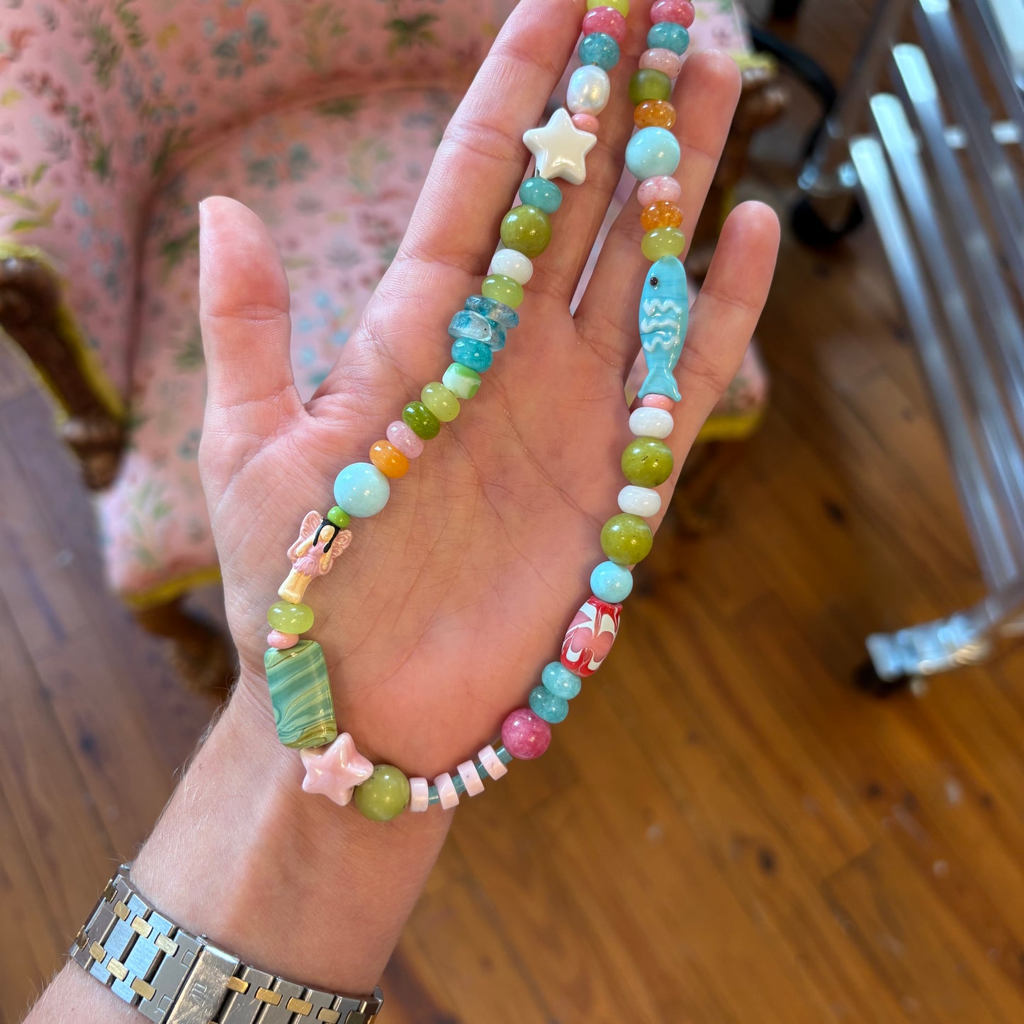 Fairy and friends necklace