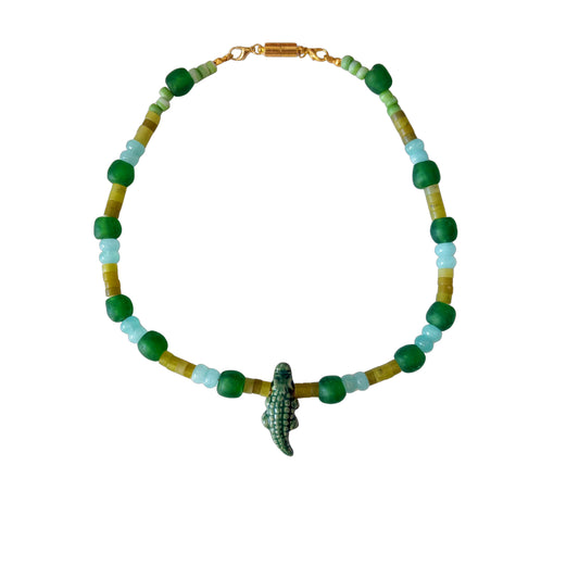 The Palmetto Alligator Necklace