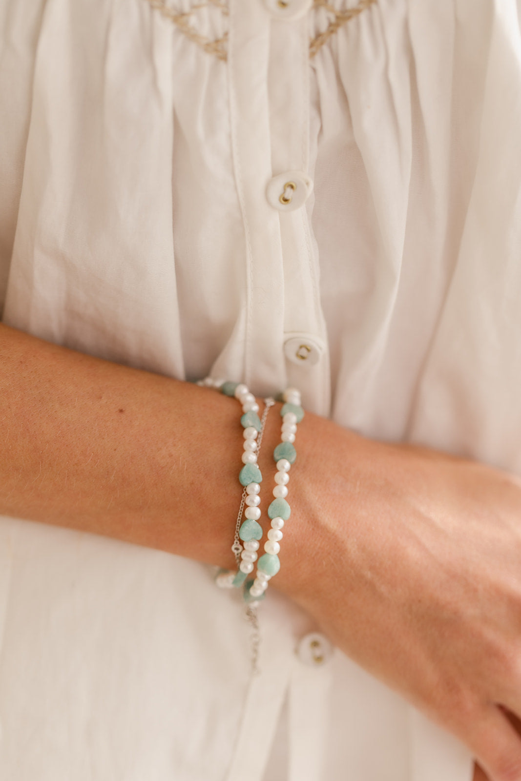 Keepsake freshwater pearl bracelet