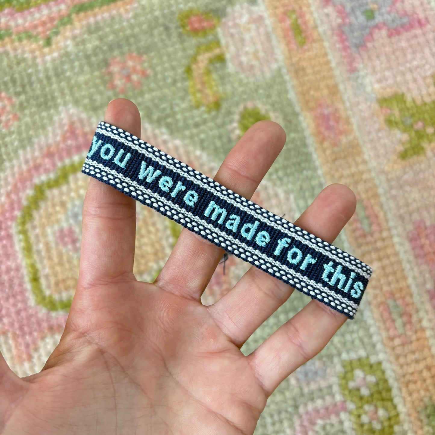 You were made for this tassel bracelet