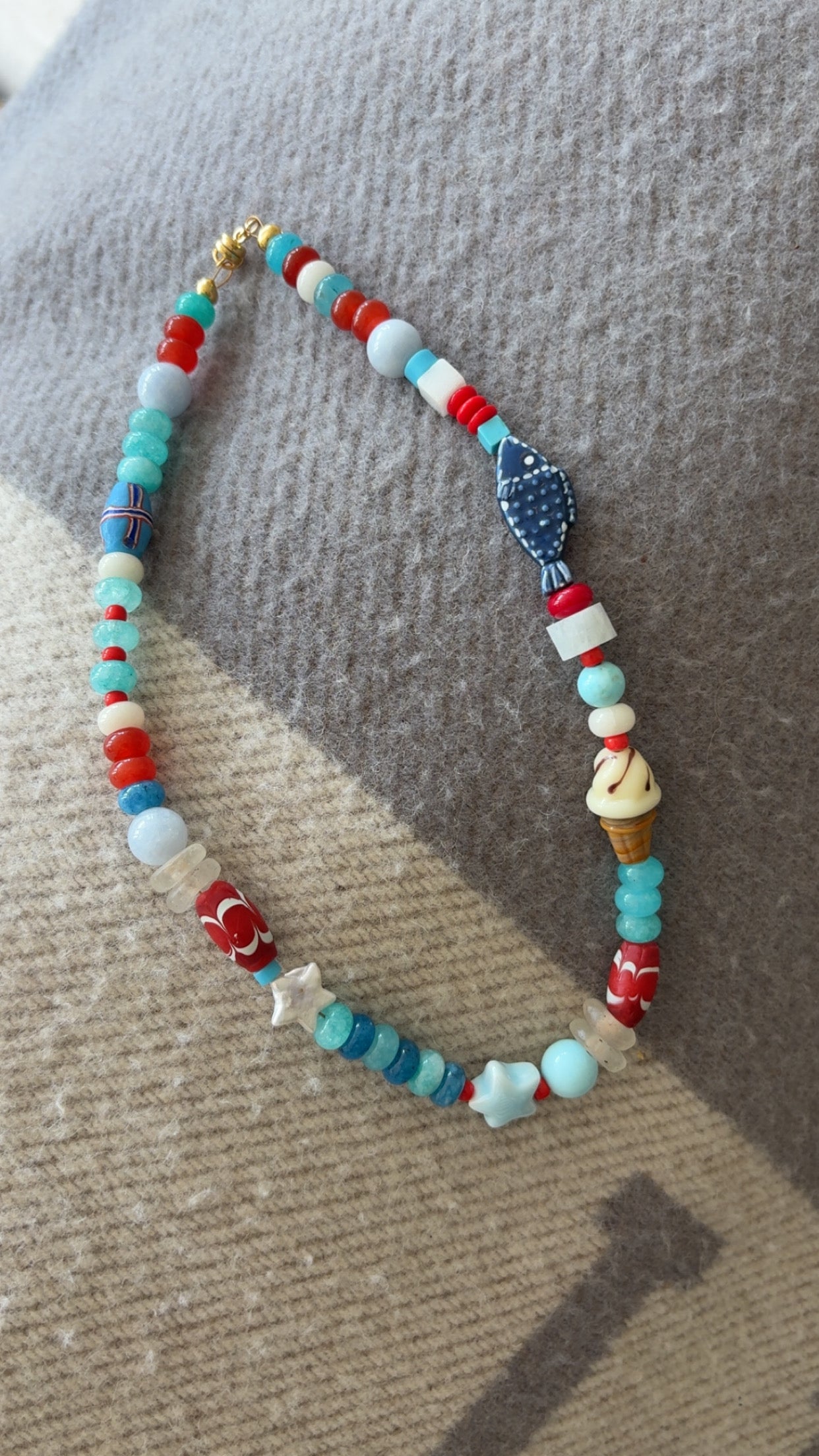 American ice cream necklace