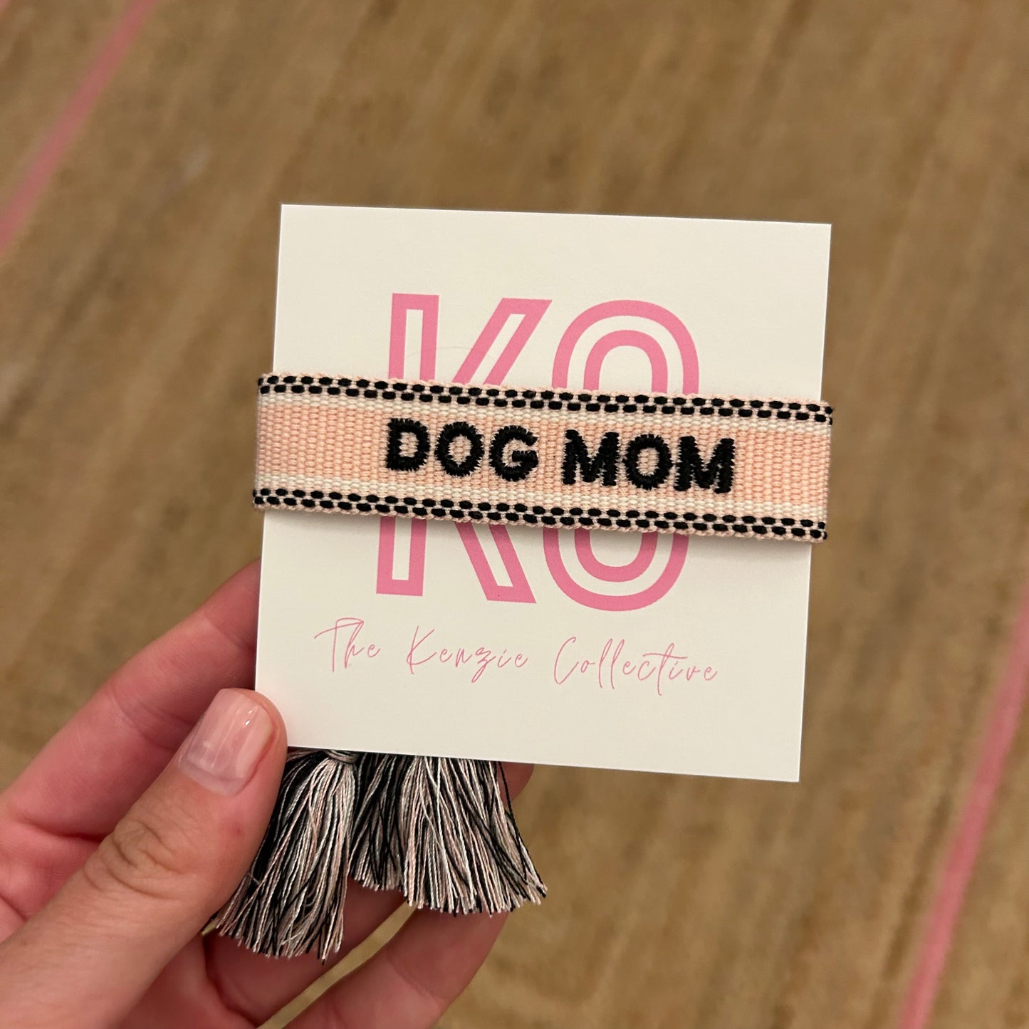 Dog Mom Signature Bracelet