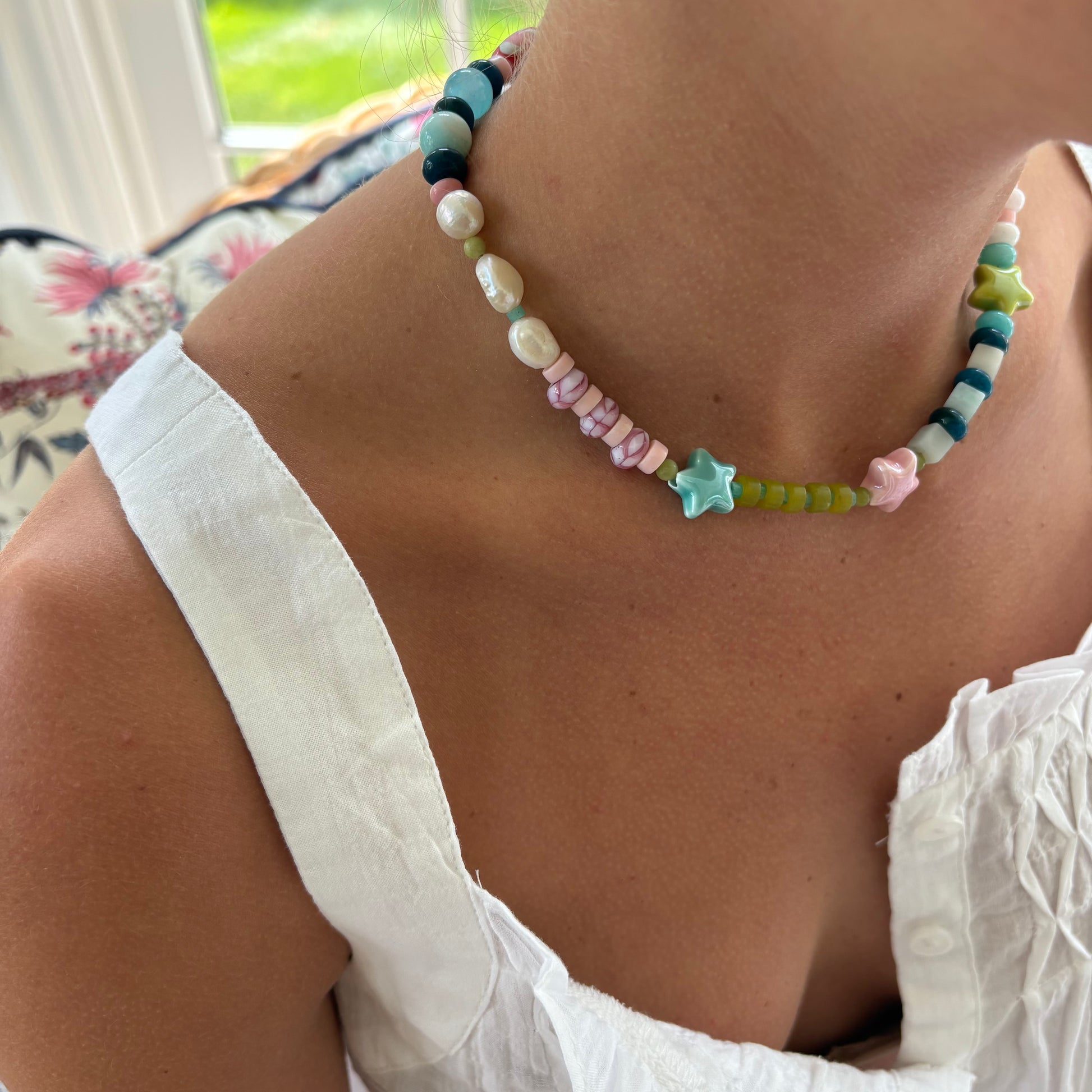 The Lala necklace sold out 7x this is a preorder ships July 11