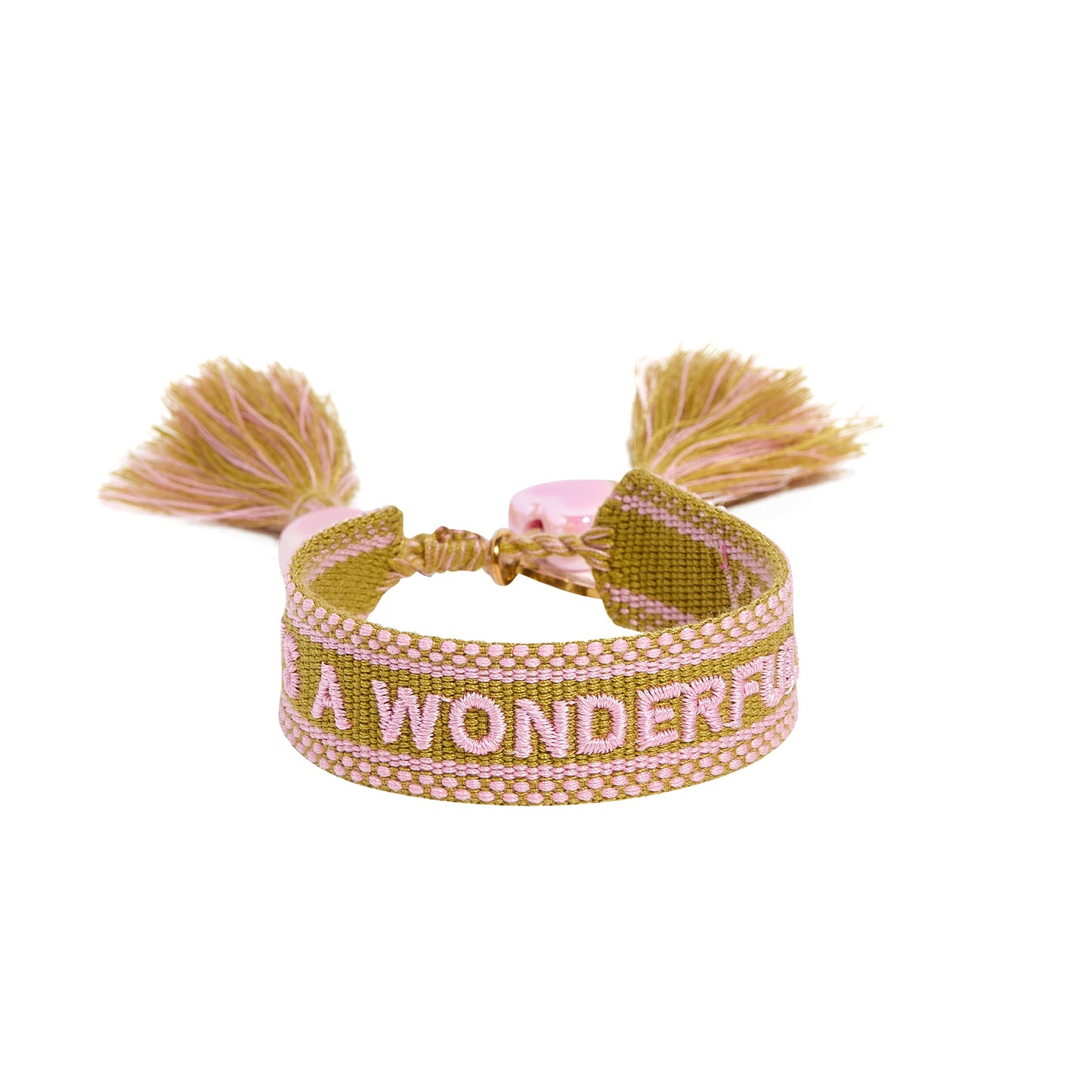 It's a wonderful day tassel bracelet