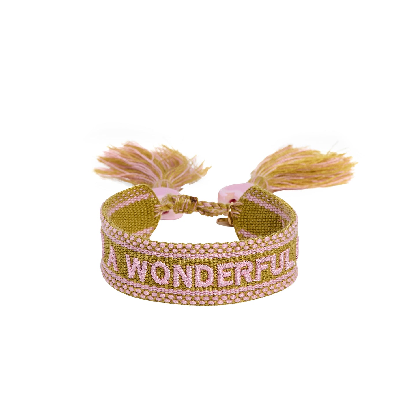 It's a wonderful day tassel bracelet